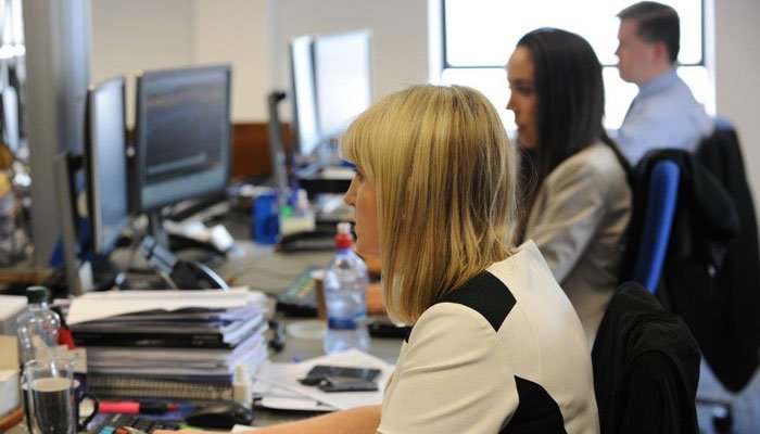 Trading room at Zurich Life Investments