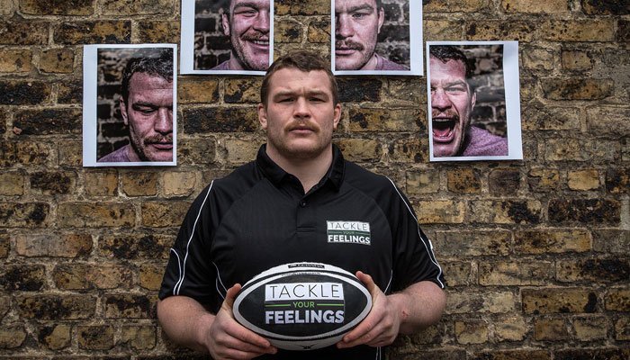 Jack McGrath Promoting Tackle Your Feelings