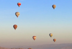 Hot air balloons 