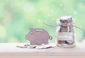 wedding savings in jar
