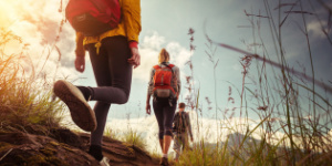 group of hikers
