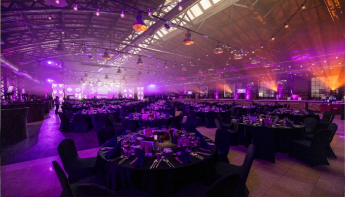 European search award ceremony room